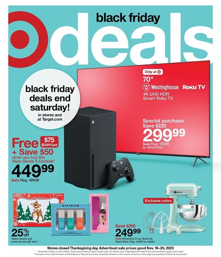 Walmart 2023 Black Friday Final Ad